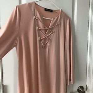 Peach Tunic, elegant and comfy by Ivanka Trump